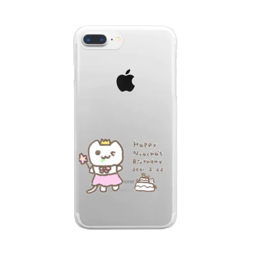 NYACHA Birthday 2021 Clear Smartphone Case