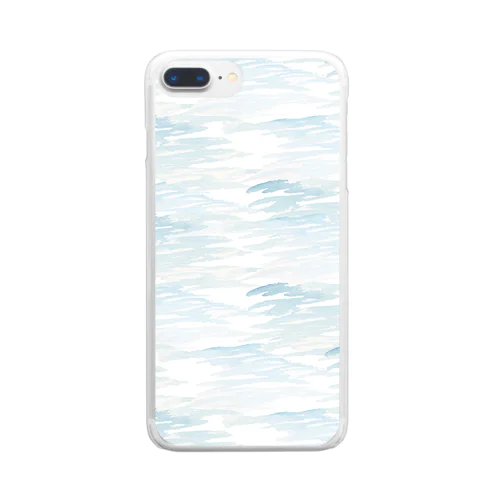 川と光 Clear Smartphone Case