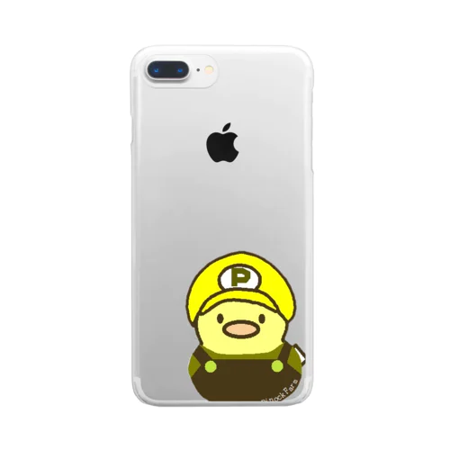 アヒルのぴよちゃんゲームキャラ仕様 Clear Smartphone Case