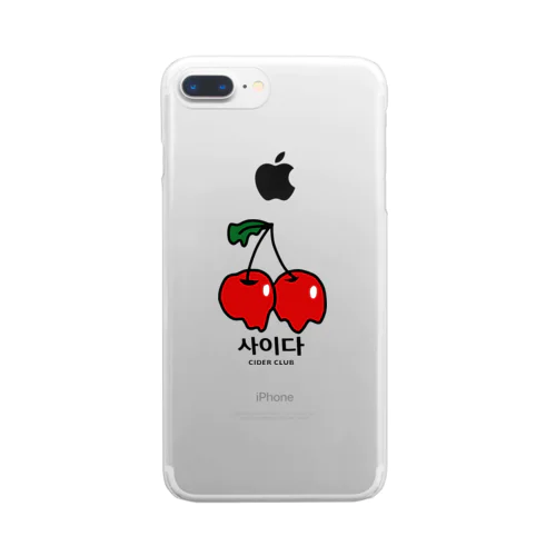 melt cherry Clear Smartphone Case