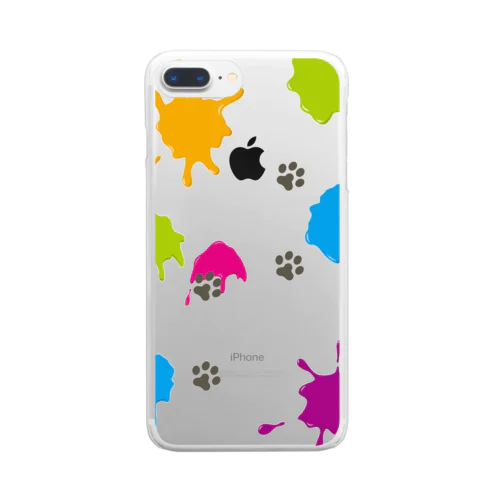 PawPainting Clear Smartphone Case