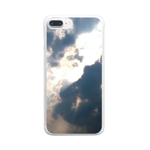 sunshine from the dark Clear Smartphone Case