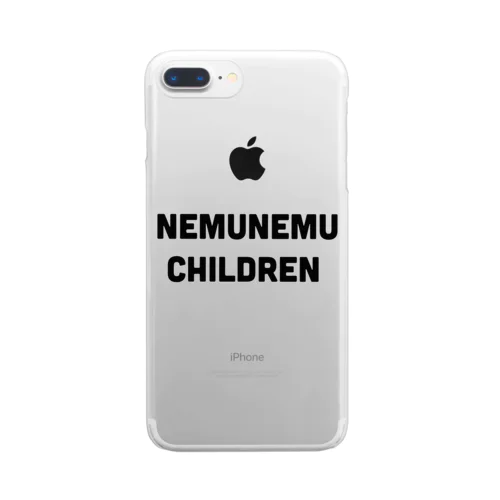 NEMUNEMU CHILDREN Clear Smartphone Case