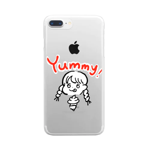 yummyちゃん Clear Smartphone Case