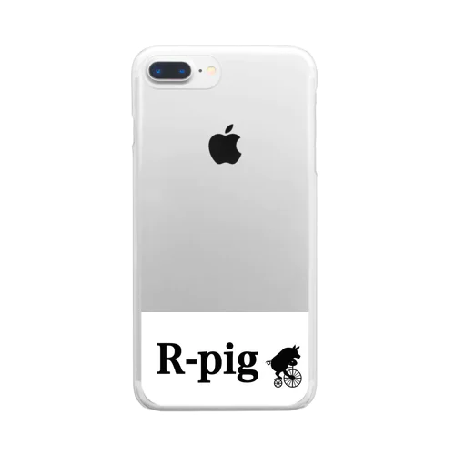 R-pig グッズ クリアスマホケース