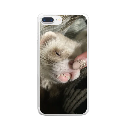 僕の名前はちくわ Clear Smartphone Case