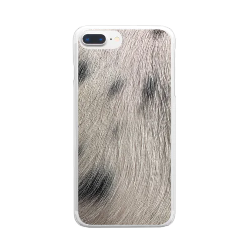 犬模様 Clear Smartphone Case