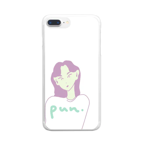 Pun Clear Smartphone Case