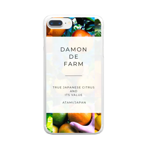 Damon de Farm Collection5 クリアスマホケース
