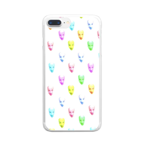 ダラ、ダラ、 Clear Smartphone Case