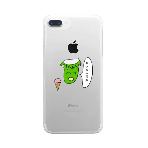 カッパのマーくん Clear Smartphone Case