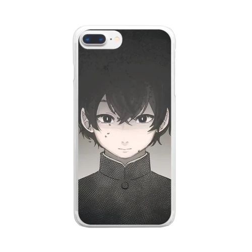 蝿男子 Clear Smartphone Case