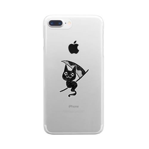 シニャガミ Clear Smartphone Case