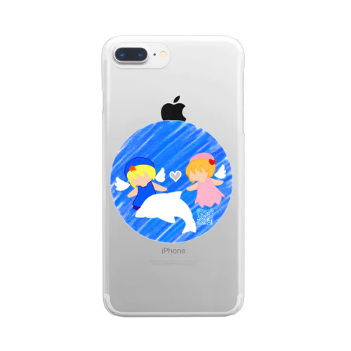 空と海 Clear Smartphone Case