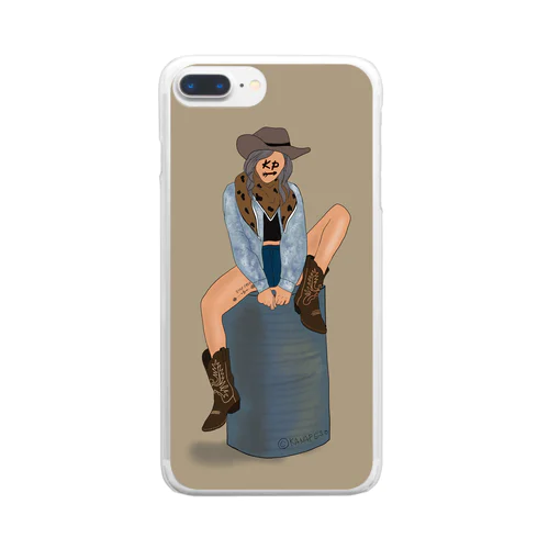 cowgirl Clear Smartphone Case