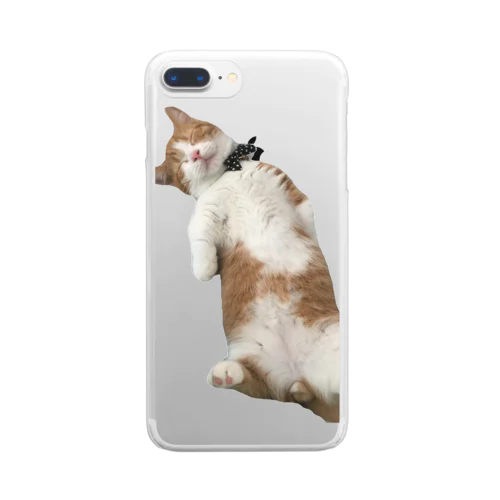 短足マンチカン  どり🐱 Clear Smartphone Case