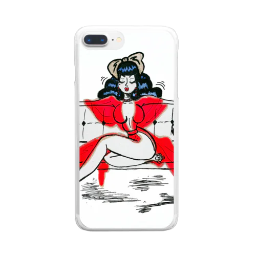 Queen's collection Clear Smartphone Case