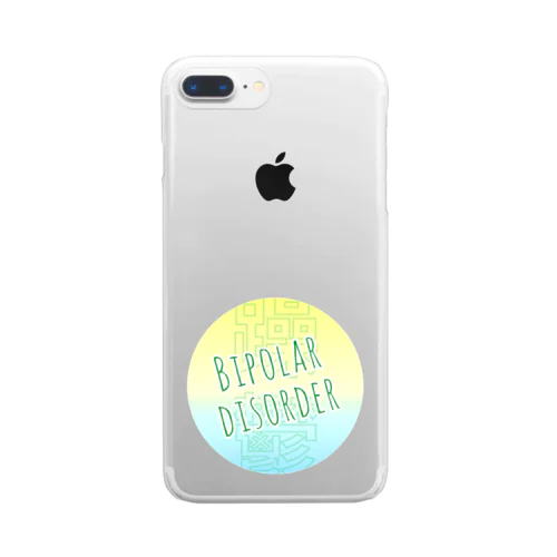 双極性障害(Bipolar disorder) Clear Smartphone Case