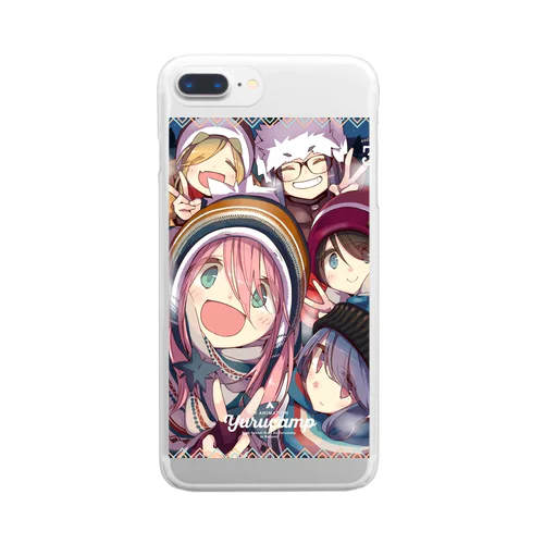 ゆるキャン△ Clear Smartphone Case