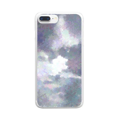 LIGHT SNOW  Clear Smartphone Case