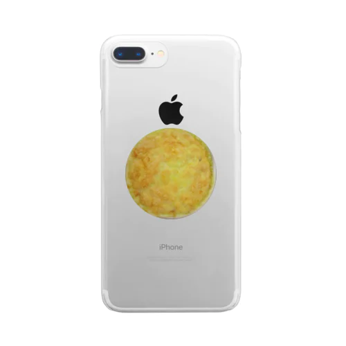 チーズ増し増しドリア Clear Smartphone Case