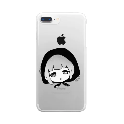 黒蜜みつこちゃん Clear Smartphone Case