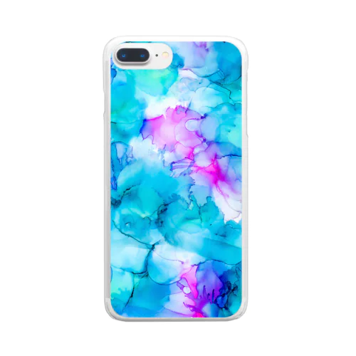 侵蝕シリーズ【穀雨】 Clear Smartphone Case