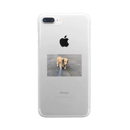 歩きたくない犬 Clear Smartphone Case