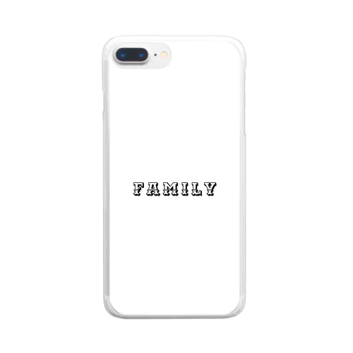 faMily Clear Smartphone Case