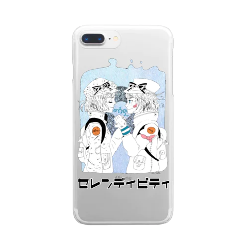 セレンディピティ Clear Smartphone Case