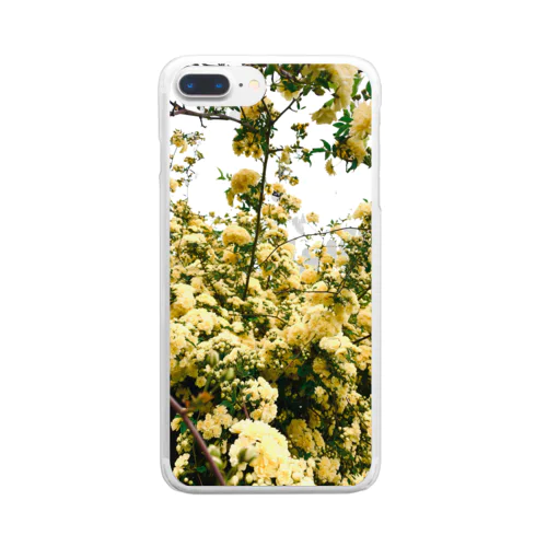 木香薔薇（モッコウバラ） Clear Smartphone Case