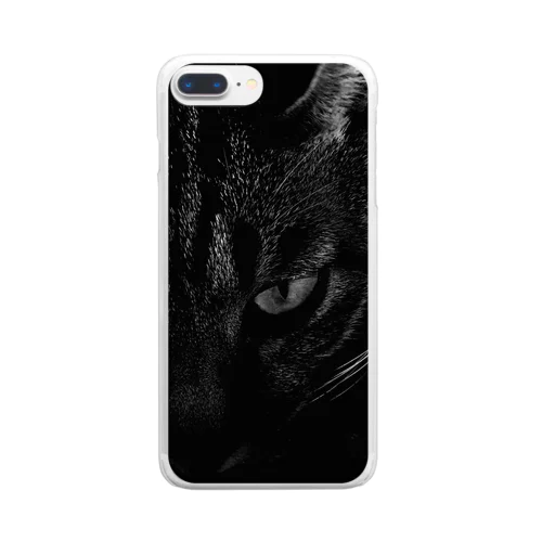 クール猫 Clear Smartphone Case