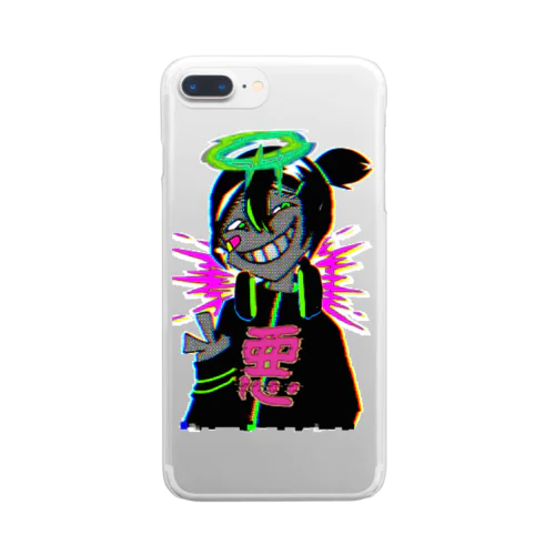 やなやつ Clear Smartphone Case