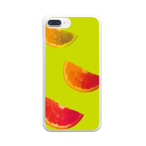 oranges. Clear Smartphone Case