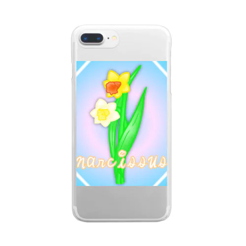 narcissus 水仙 Clear Smartphone Case