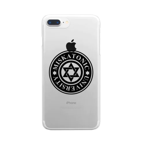 MISKATONIC UNIVERSITY Clear Smartphone Case