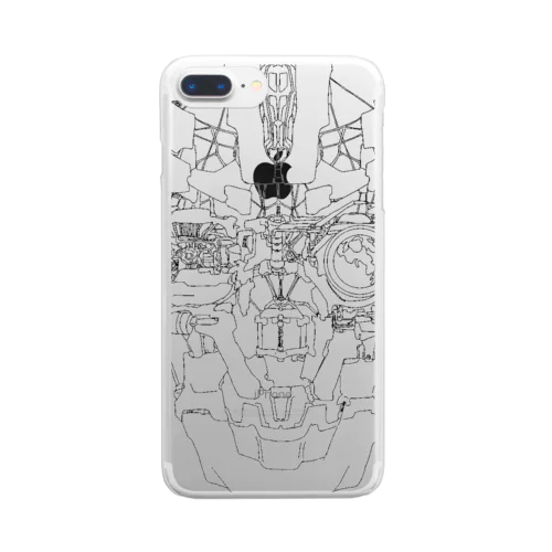 骨 Clear Smartphone Case