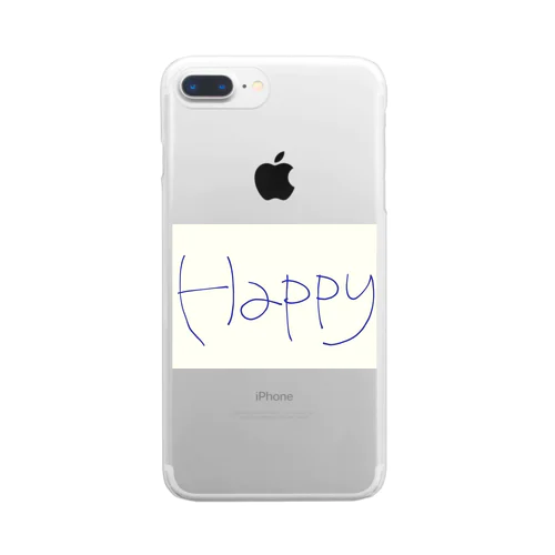 Happy Clear Smartphone Case