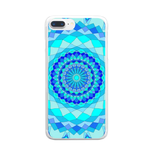 目覚めの青 Clear Smartphone Case