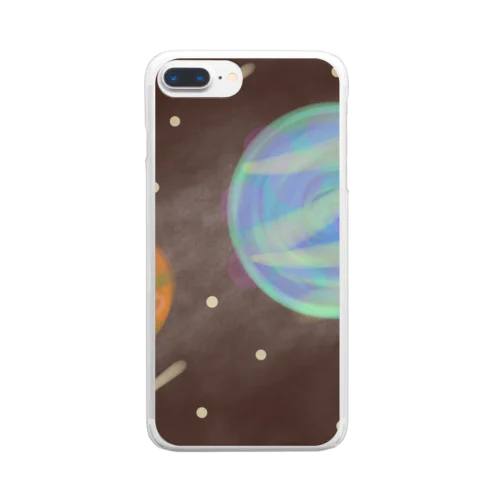 宇宙 Clear Smartphone Case