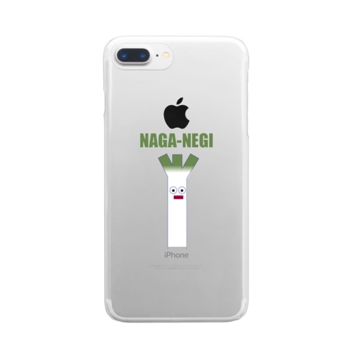 NAGA-NEGI Clear Smartphone Case