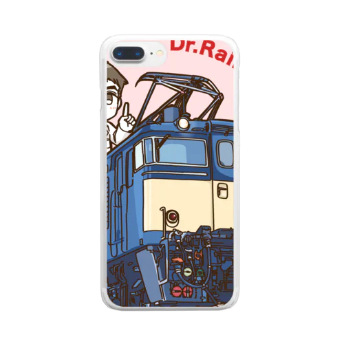 鉄道博士 EF63 Clear Smartphone Case