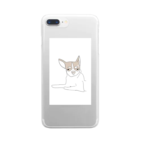 アイケンチワワ Clear Smartphone Case