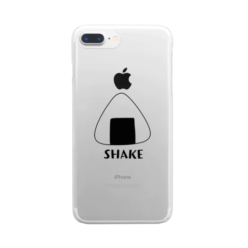 おにぎりシリーズ（SHAKE） Clear Smartphone Case