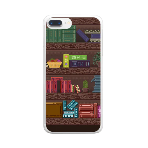 Book shelf Clear Smartphone Case