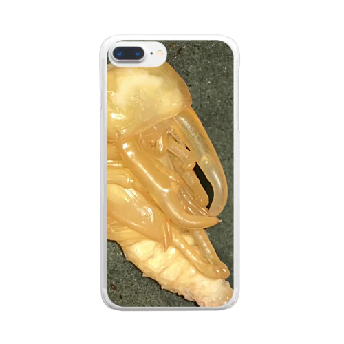 蛹化直後 Clear Smartphone Case