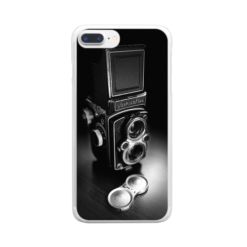 二眼レフカメラ Clear Smartphone Case