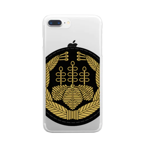 機関士帽章（金） Clear Smartphone Case