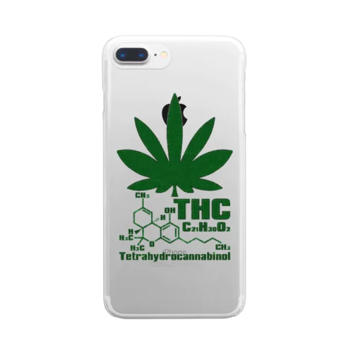 THC クリアスマホケース