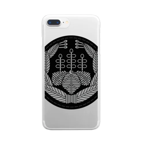 機関士帽章（銀） Clear Smartphone Case